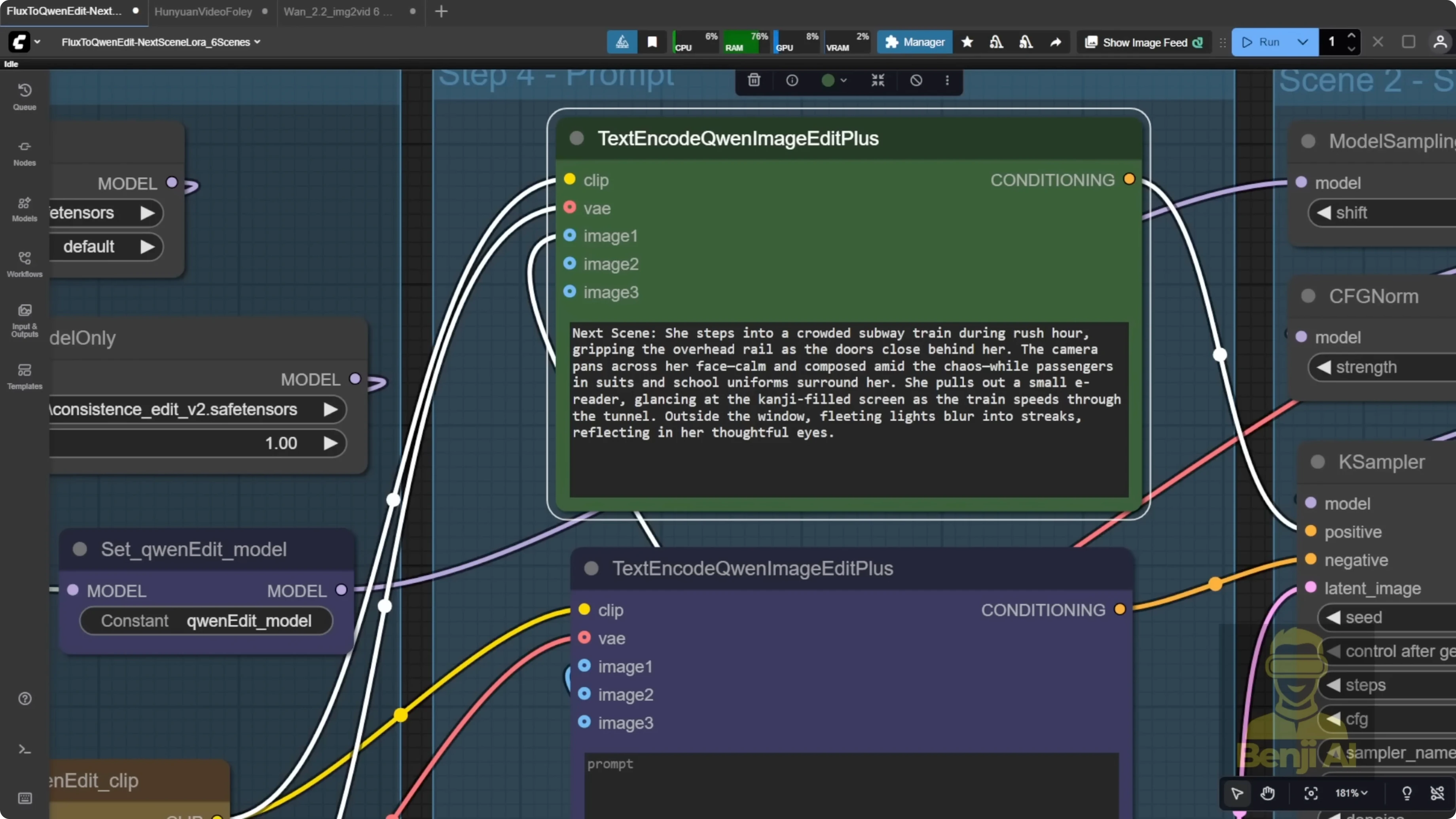 Screenshot from How Qwen Image Edit & Wan 2.2 Enhance AI Video Scenes? at 503s