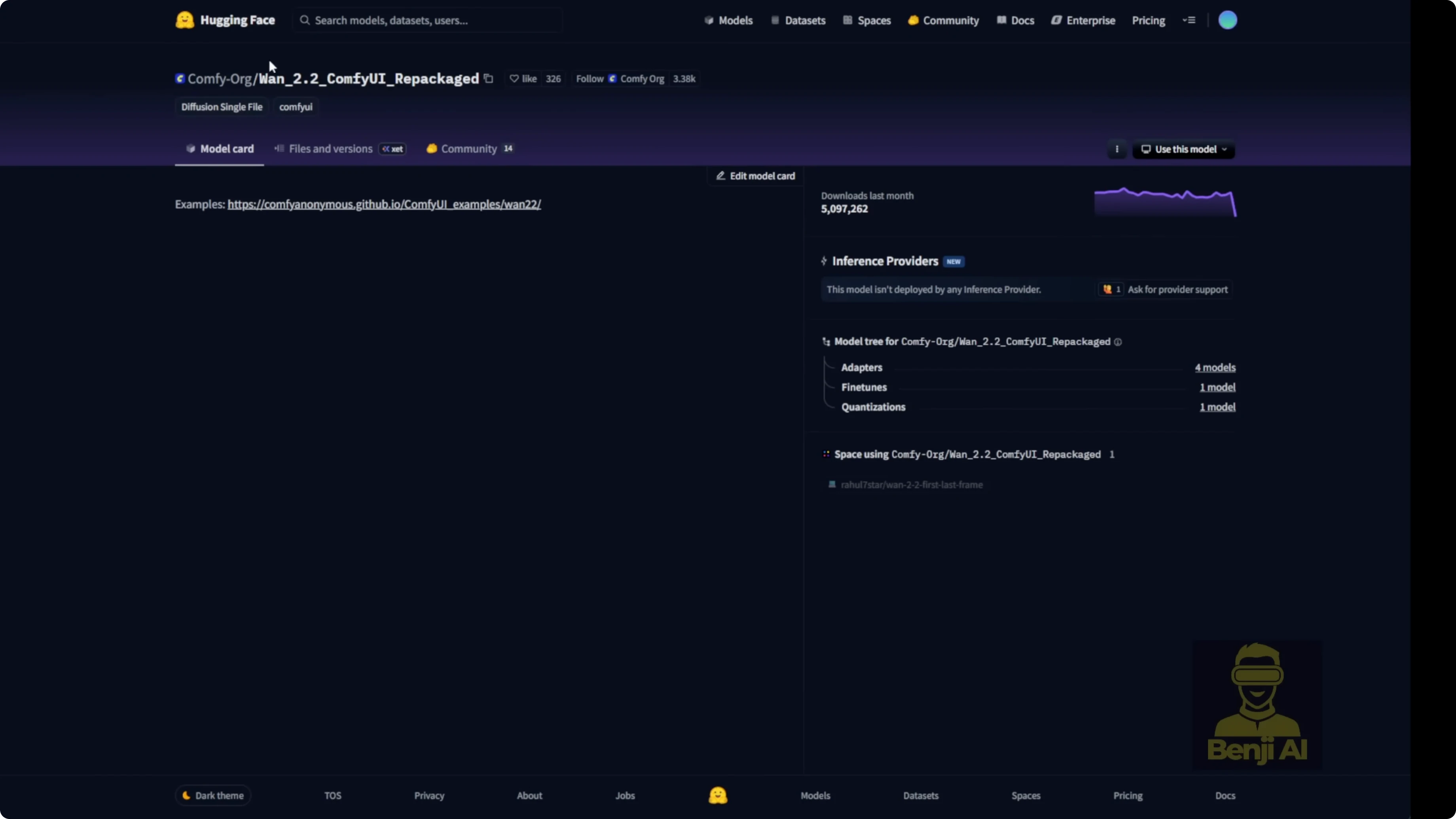 Screenshot from How to Animate Wan 2.2 in ComfyUI with WanVideoWrapper? at 160s