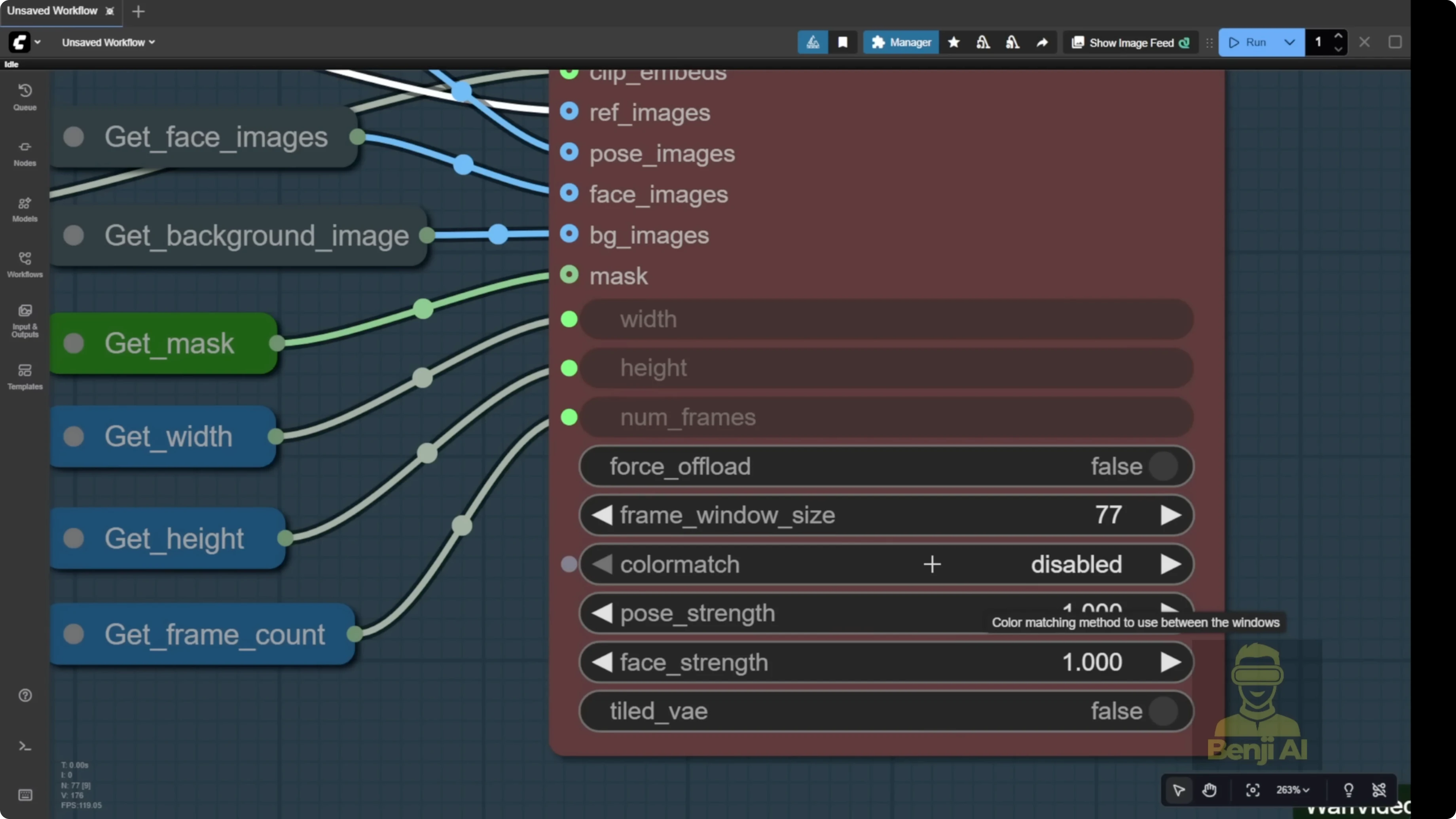 Screenshot from How to Animate Wan 2.2 in ComfyUI with WanVideoWrapper? at 539s