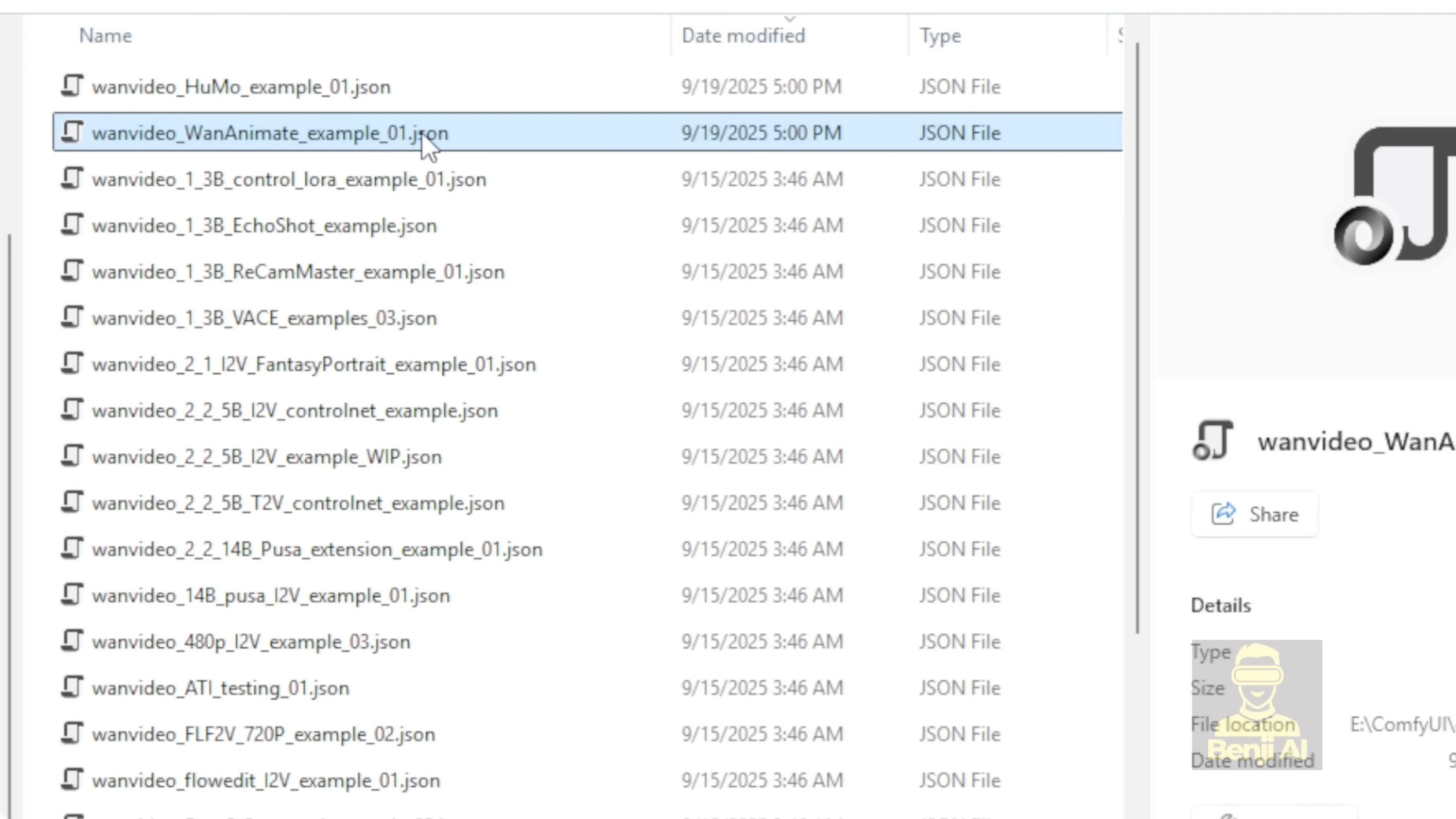 Screenshot from How to Animate Wan 2.2 in ComfyUI with WanVideoWrapper? at 91s