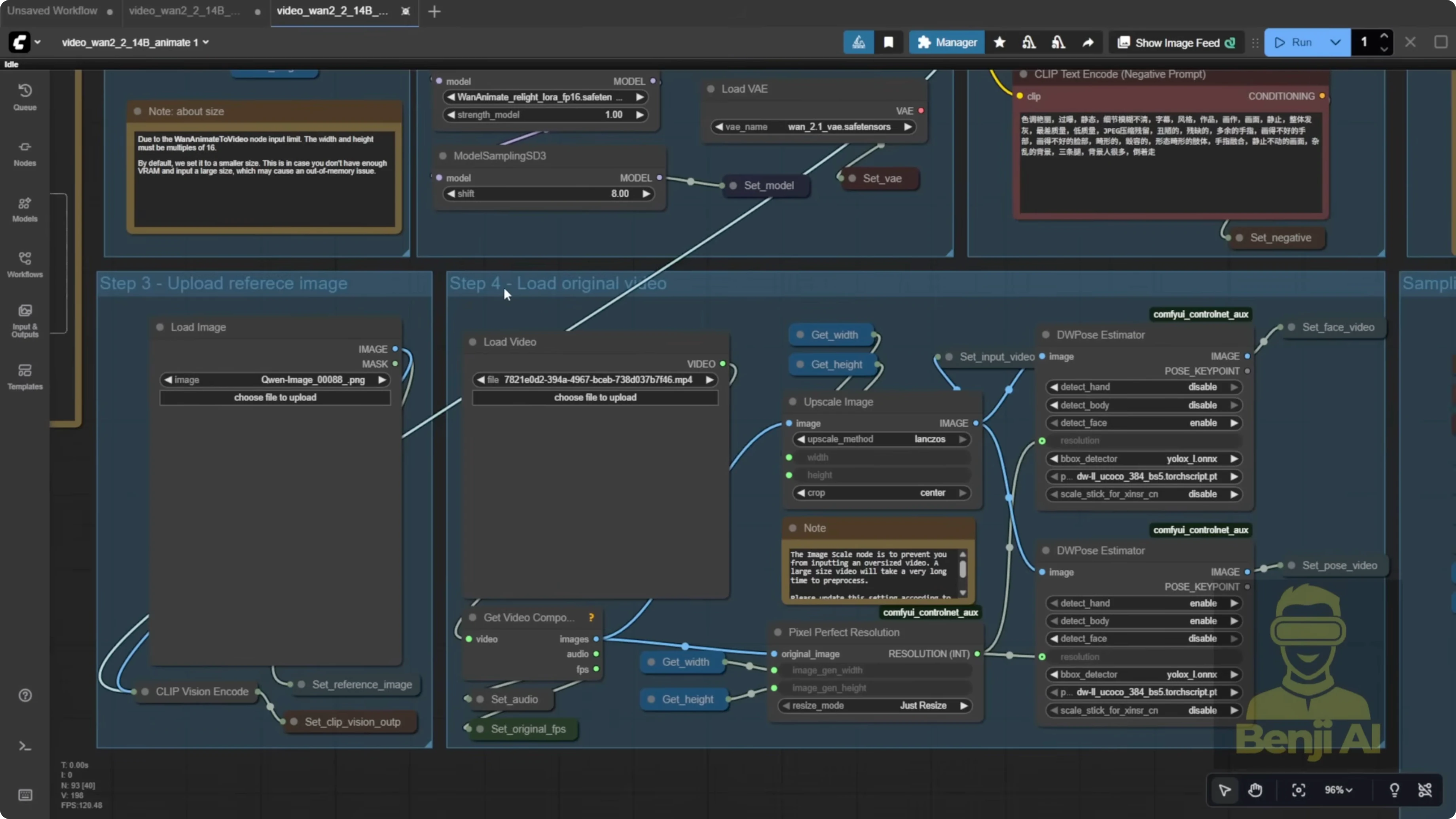 Screenshot from How Wan 2.2 Animate Enhances ComfyUI for TikTok Dance Videos? at 115s