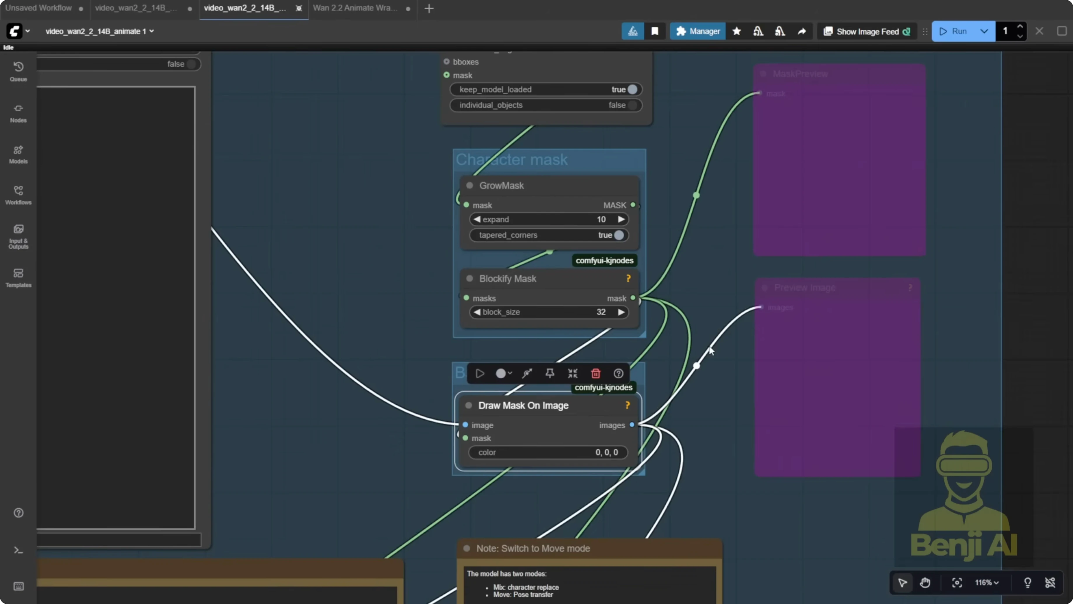 Screenshot from How Wan 2.2 Animate Enhances ComfyUI for TikTok Dance Videos? at 208s
