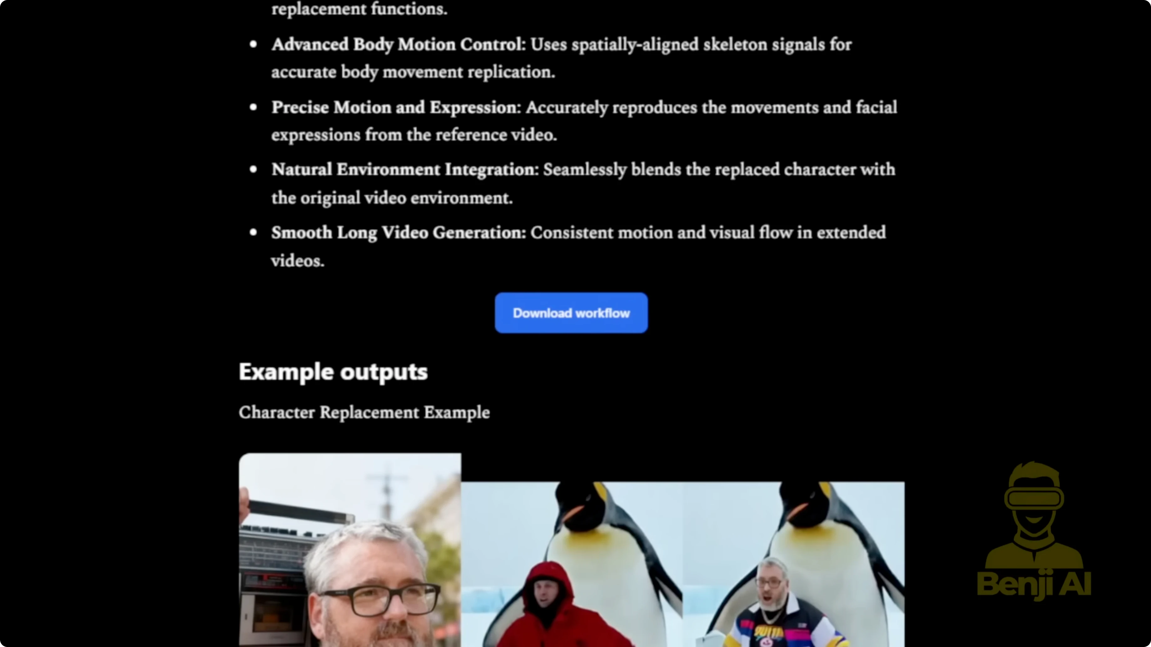 Screenshot from How Wan 2.2 Animate Enhances ComfyUI for TikTok Dance Videos? at 82s