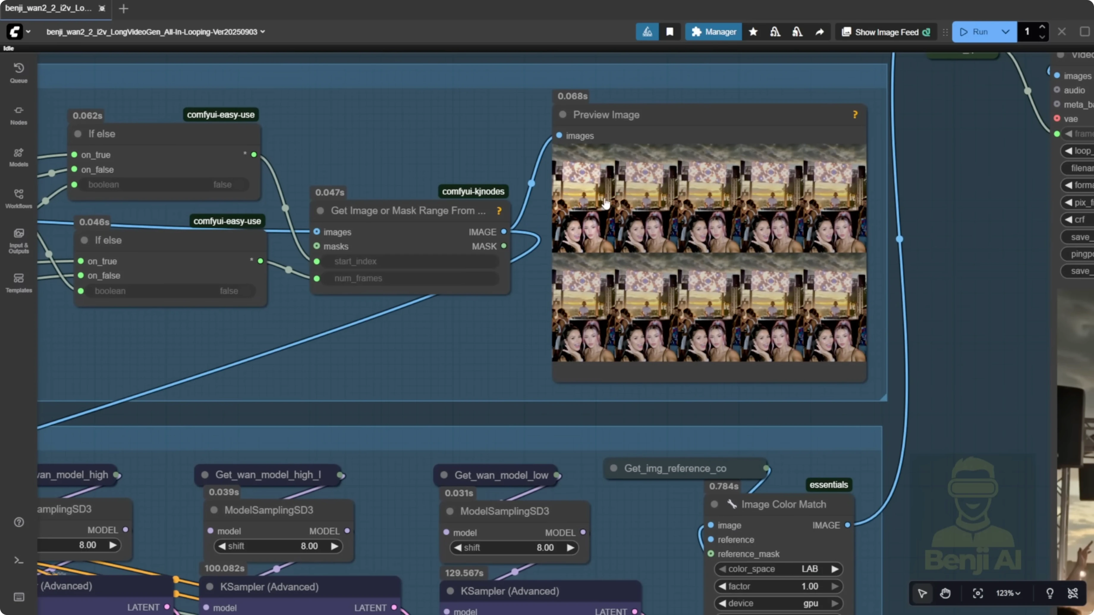 Screenshot from How Wan 2.2 Animates a Groundbreaking Model and VACE Workflow? at 308s