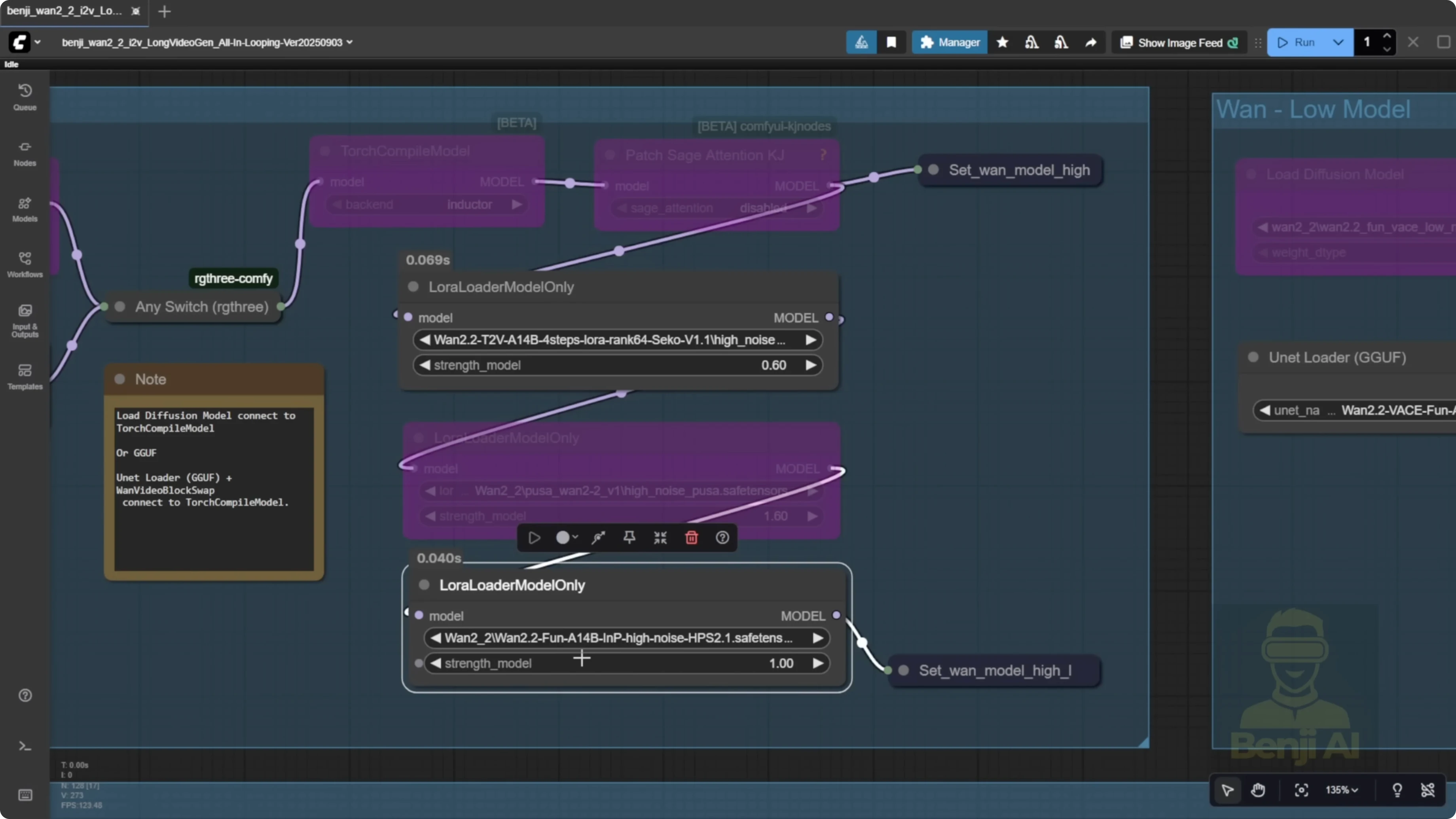 Screenshot from How Wan 2.2 Animates a Groundbreaking Model and VACE Workflow? at 590s
