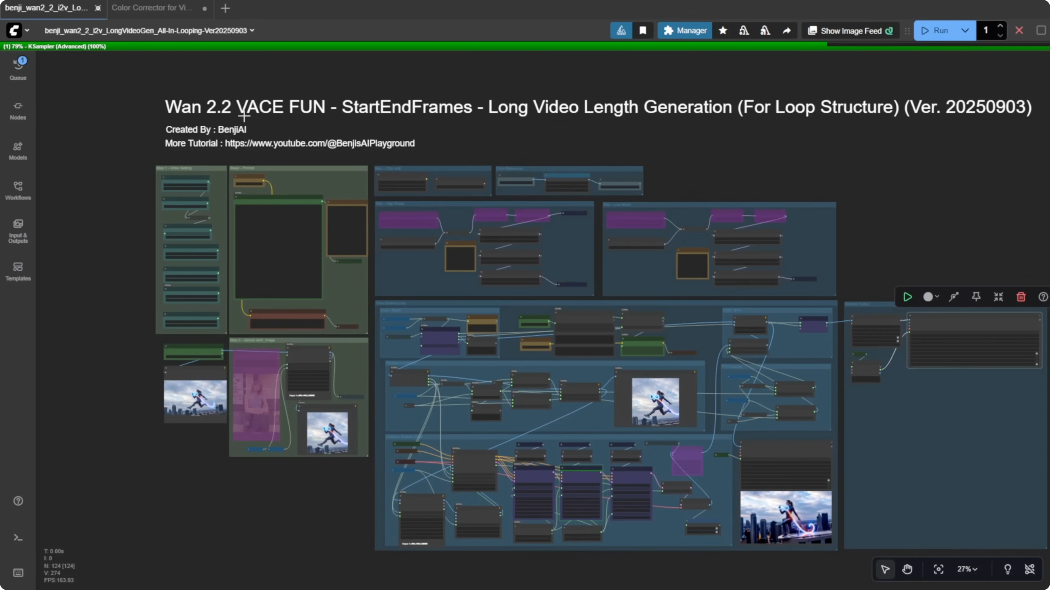 Screenshot from How Wan 2.2 Animates a Groundbreaking Model and VACE Workflow? at 96s