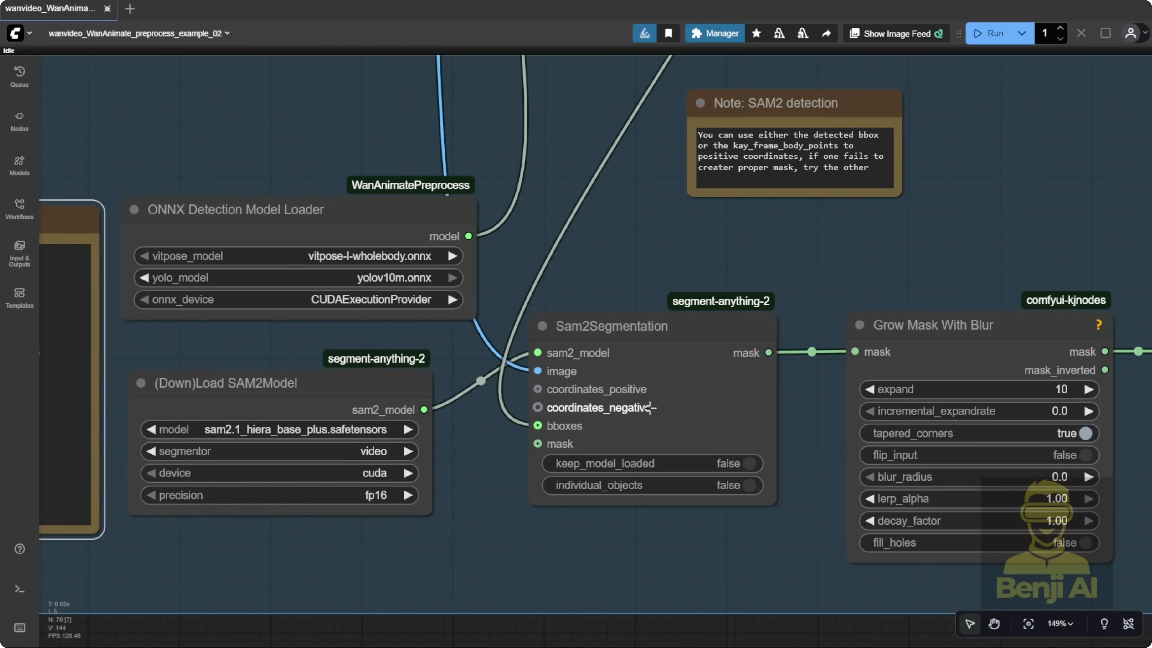 Screenshot from How Wan 2.2 Animate V2 Fixes Blurry Hands and Faces? at 100s