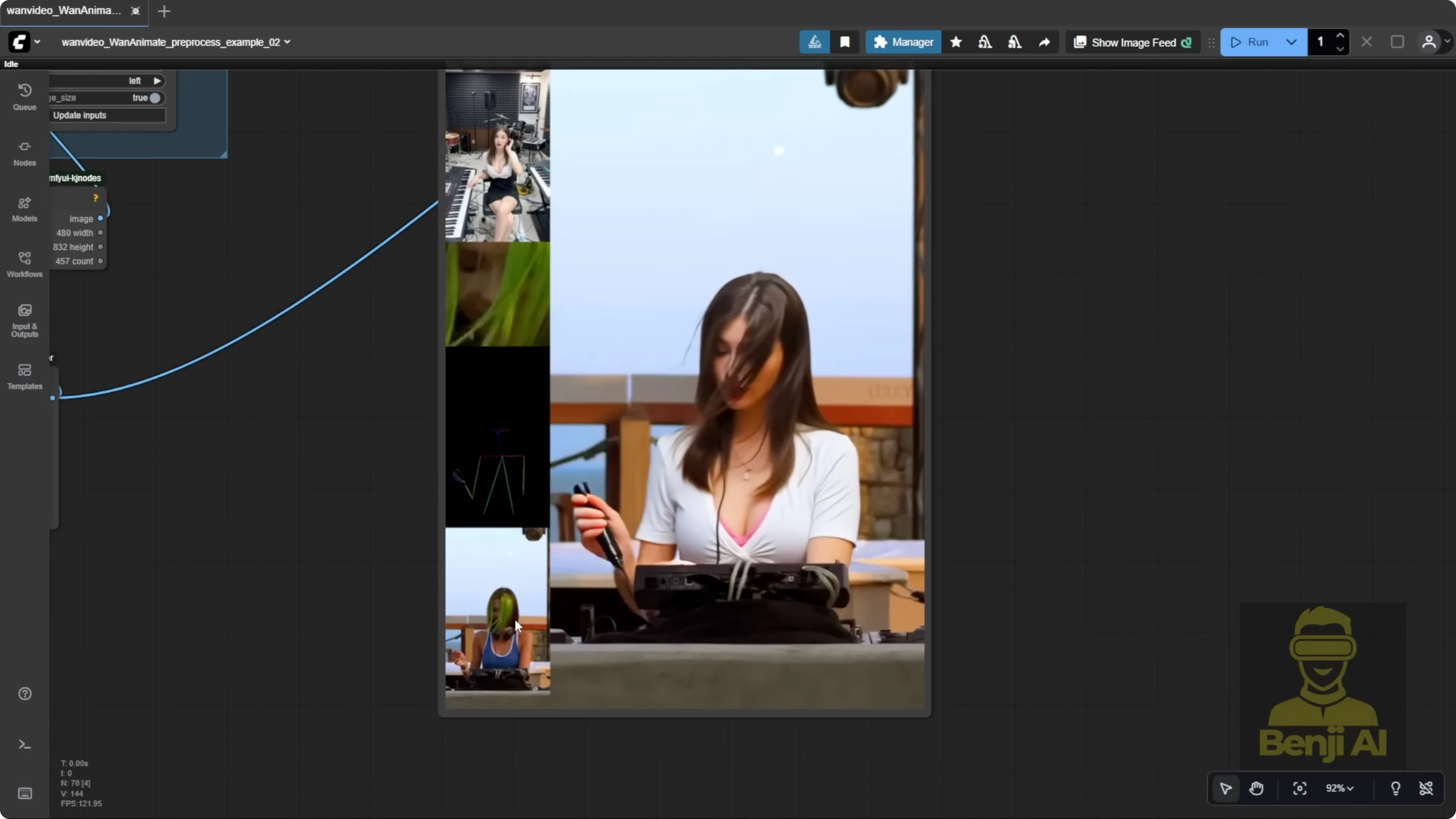 Screenshot from How Wan 2.2 Animate V2 Fixes Blurry Hands and Faces? at 15s