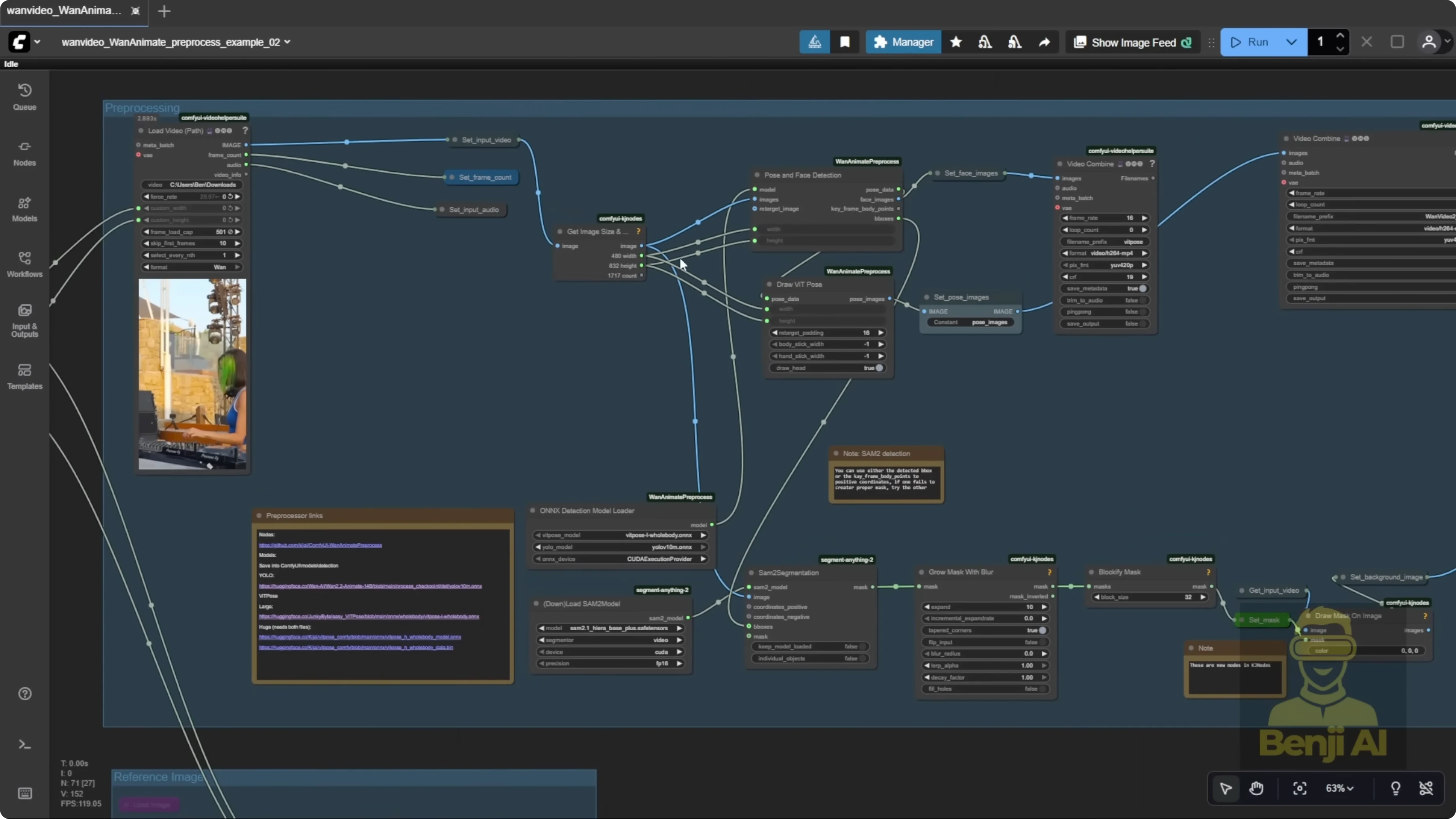 Screenshot from How Wan 2.2 Animate V2 Fixes Blurry Hands and Faces? at 300s