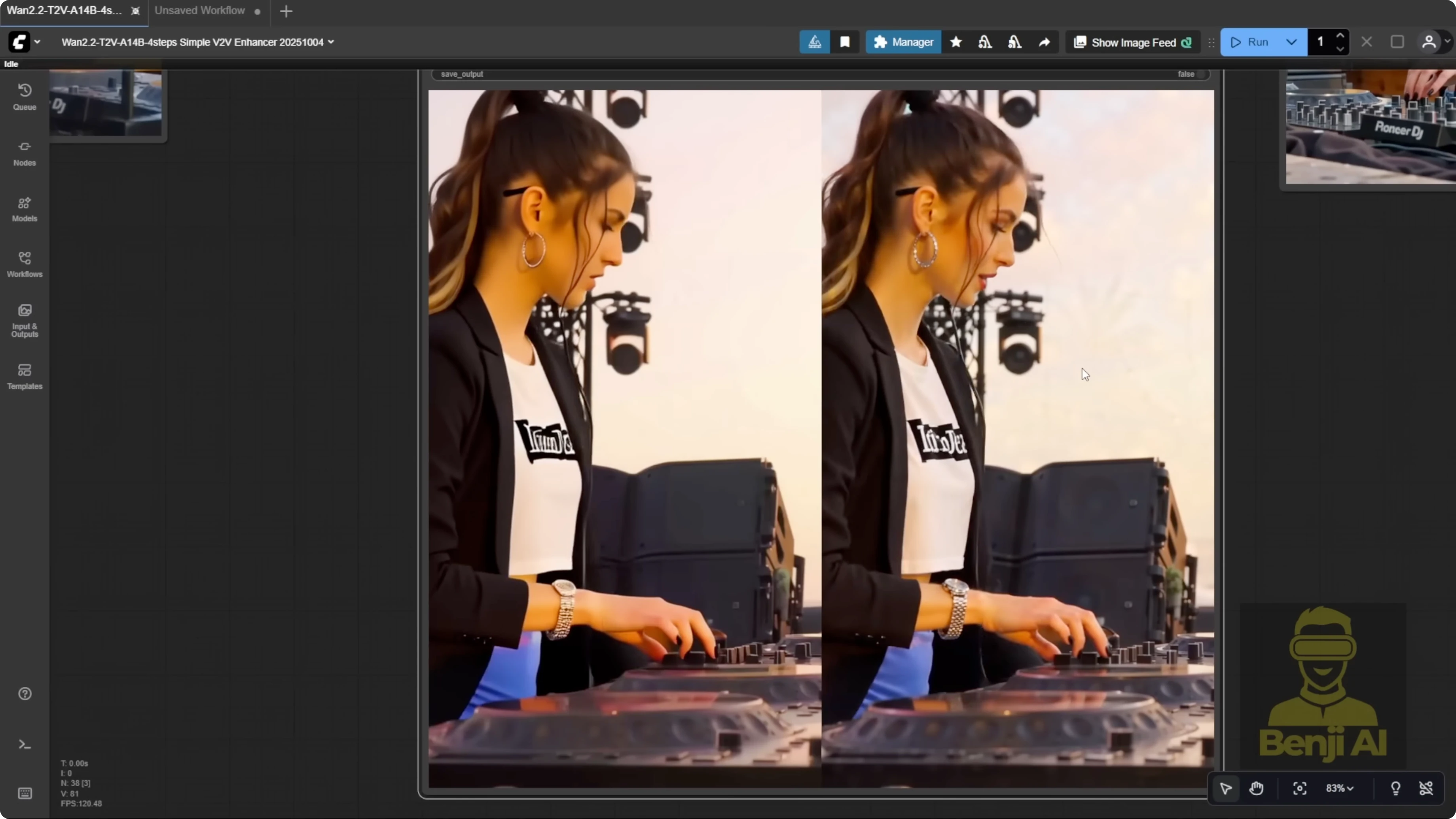 Screenshot from How Wan 2.2 Animate V2 Fixes Blurry Hands and Faces? at 545s