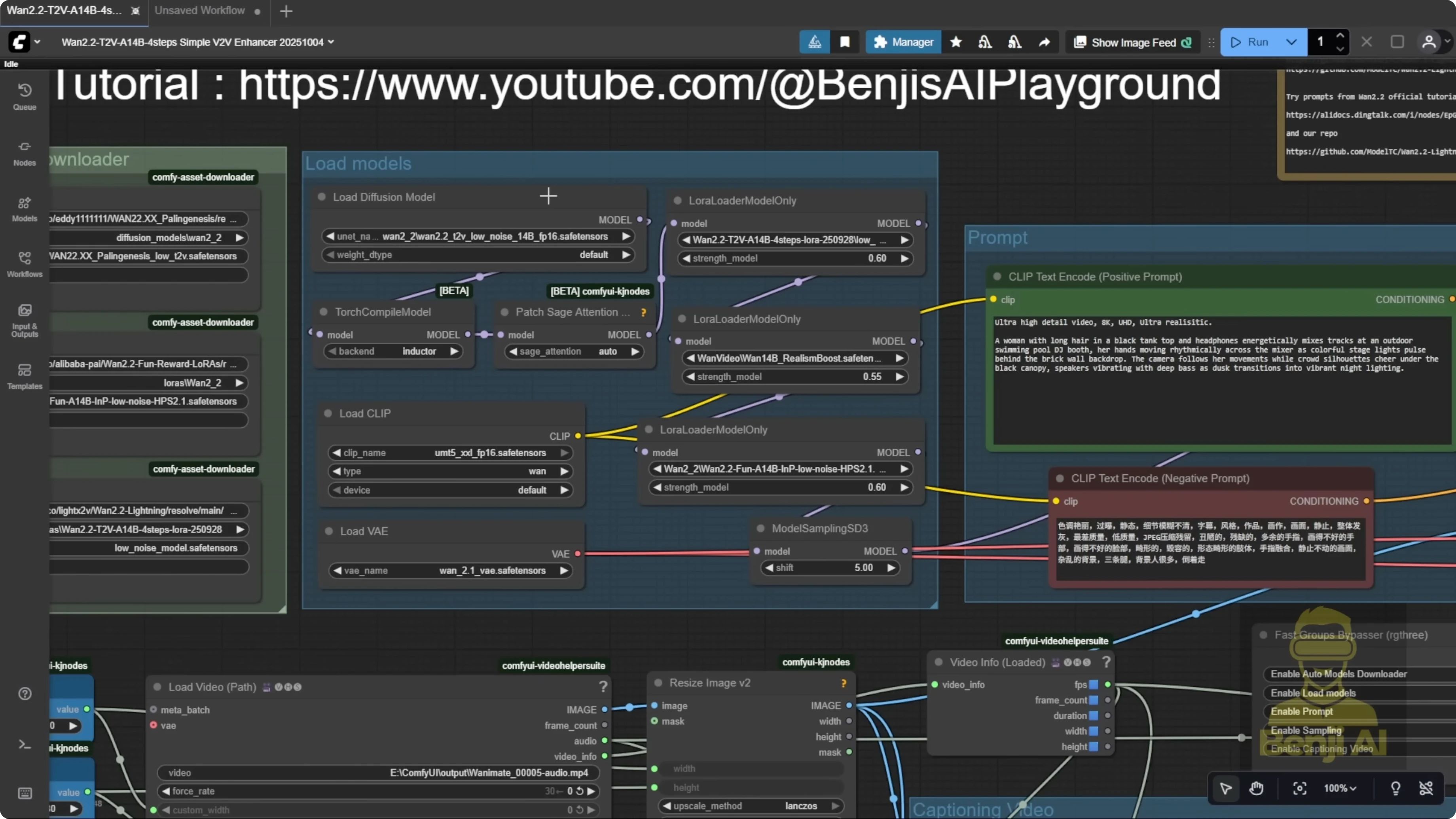 Screenshot from How Wan 2.2 Animate V2 Fixes Blurry Hands and Faces? at 559s
