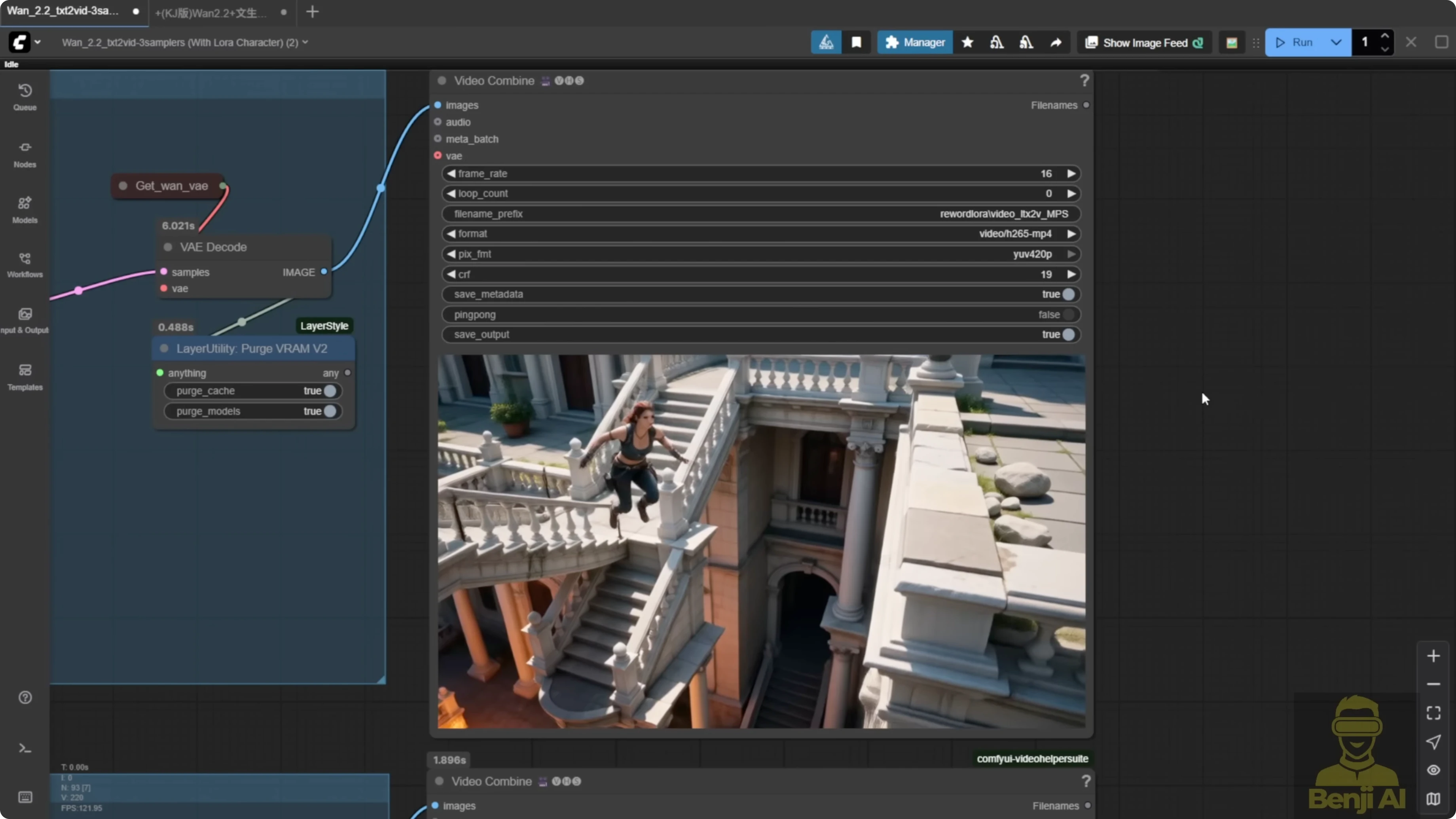 Screenshot from Unlocking Wan 2.2 Reward LoRAs MPS & HPS V2.1: AI Video Insights at 574s