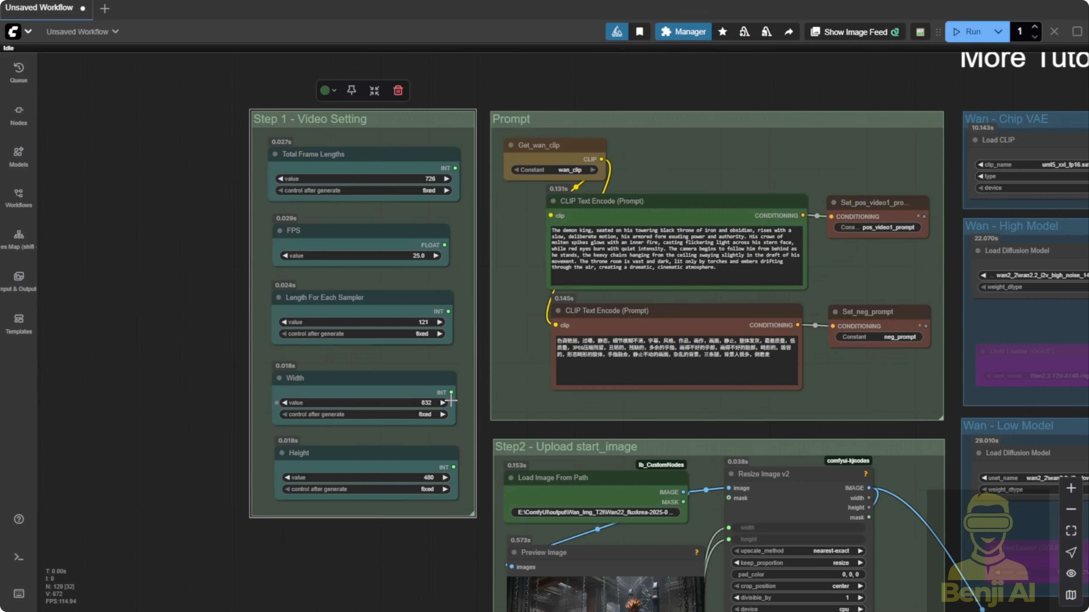 Screenshot from How Wan 2.2 Img2Vid Creates Smooth Long Videos Using Looping? at 205s