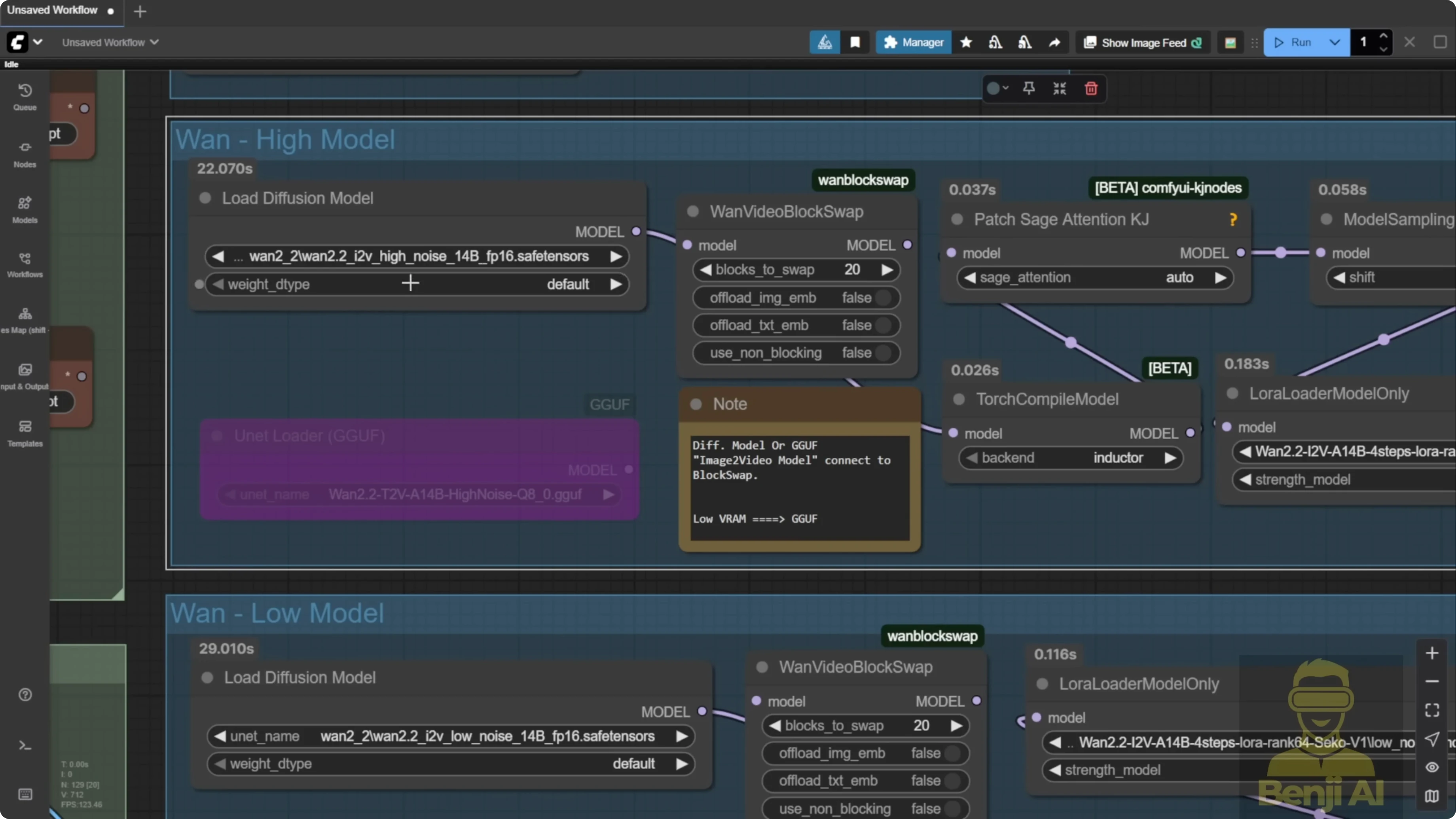 Screenshot from How Wan 2.2 Img2Vid Creates Smooth Long Videos Using Looping? at 499s