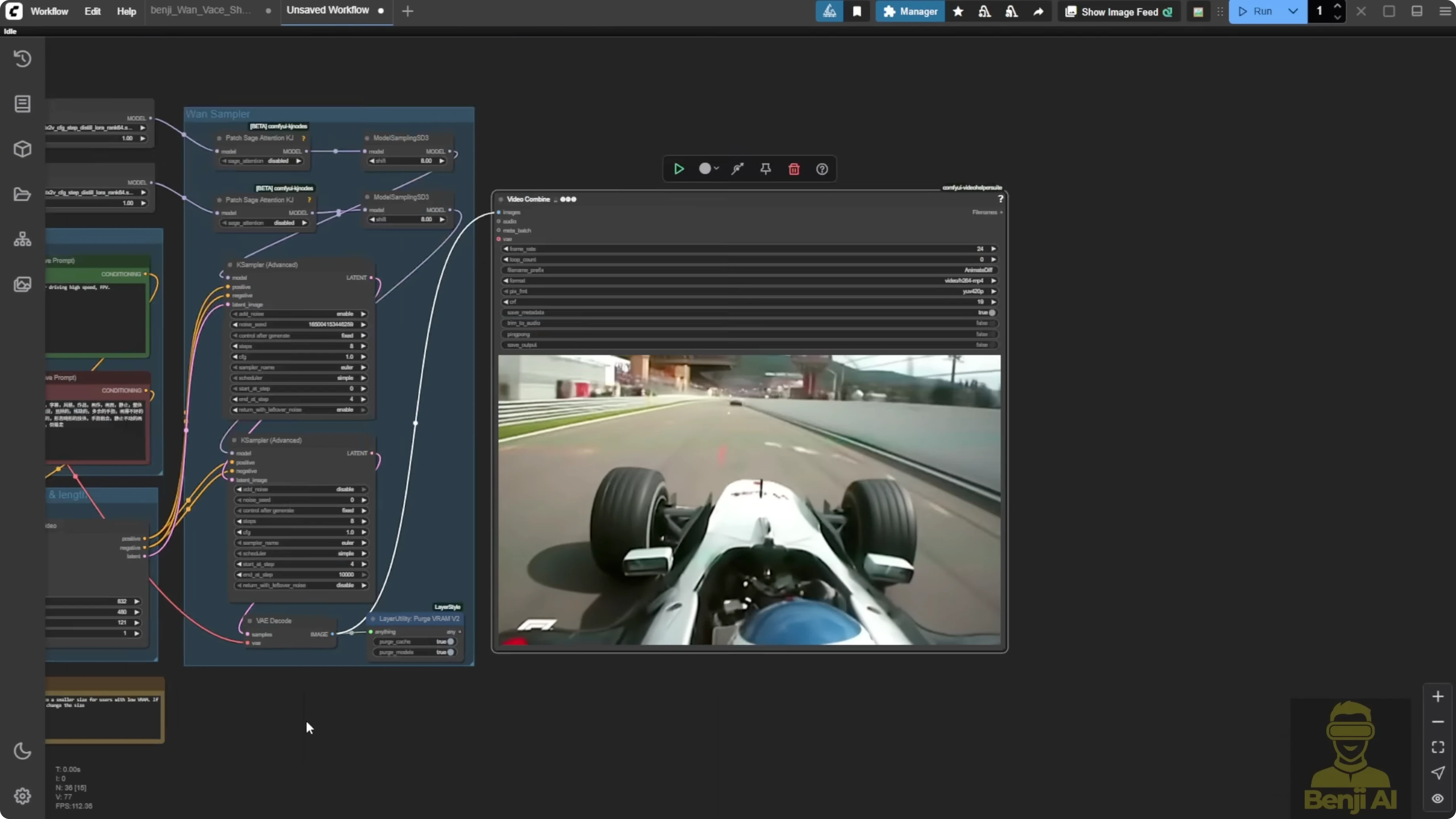 Screenshot from Can Wan 2.2 Img2Vid Handle Long-Length Video Testing? at 132s