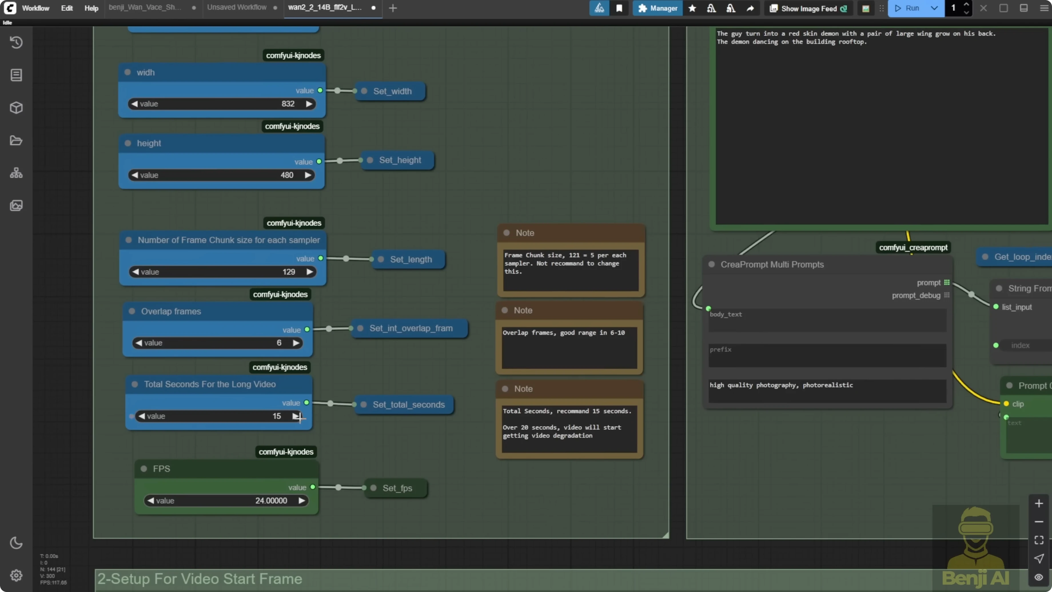 Screenshot from Can Wan 2.2 Img2Vid Handle Long-Length Video Testing? at 278s