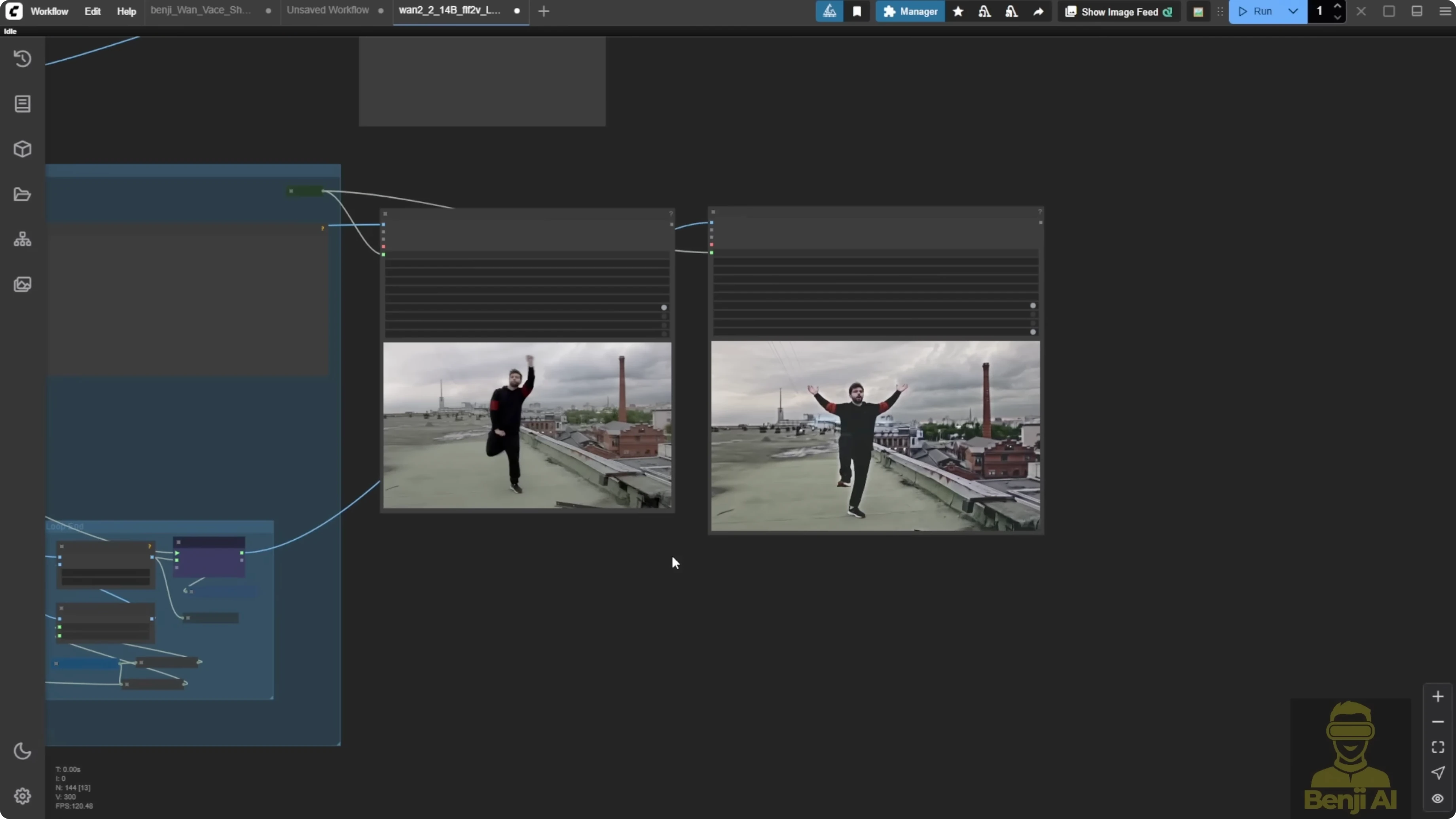 Screenshot from Can Wan 2.2 Img2Vid Handle Long-Length Video Testing? at 502s