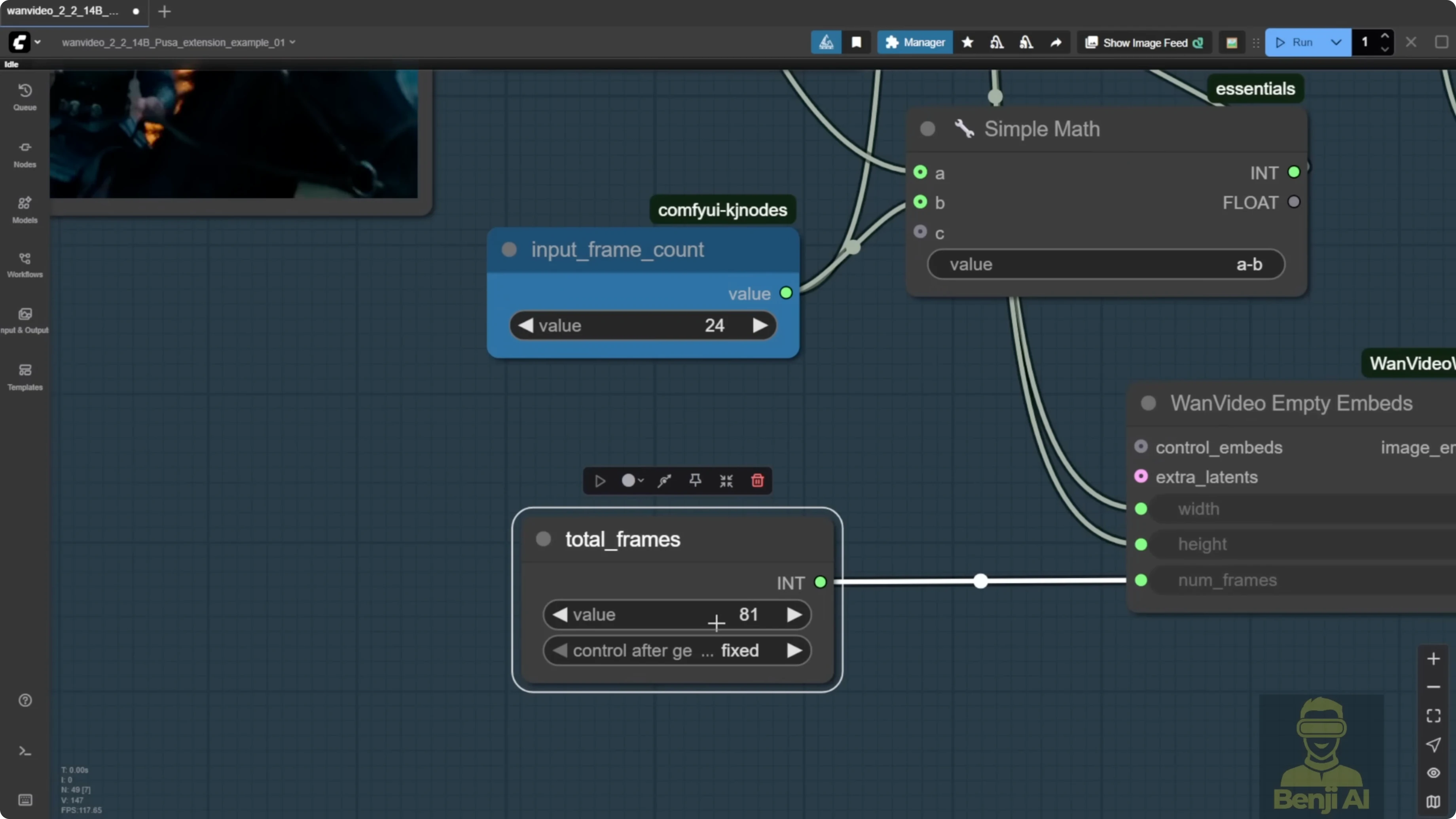 Screenshot from Discover Wan 2.2 Pusa V1.0: All-In-One LoRA Fine Tune Model at 479s
