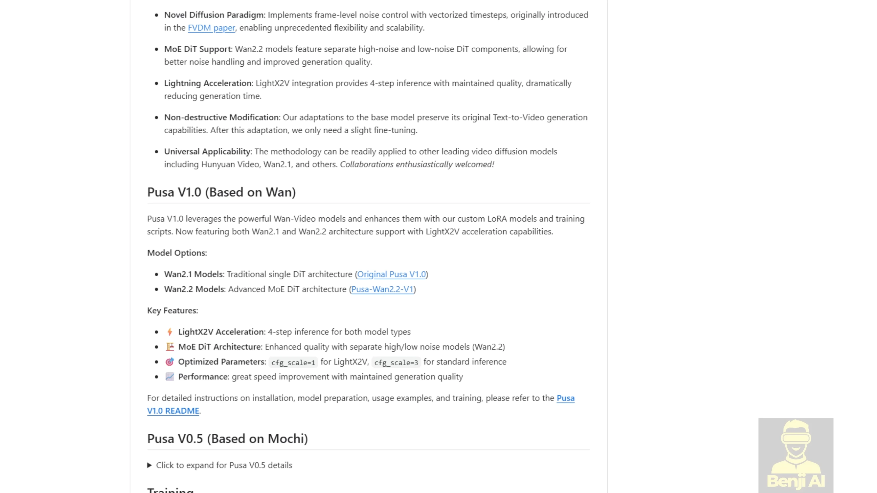 Screenshot from Discover Wan 2.2 Pusa V1.0: All-In-One LoRA Fine Tune Model at 78s