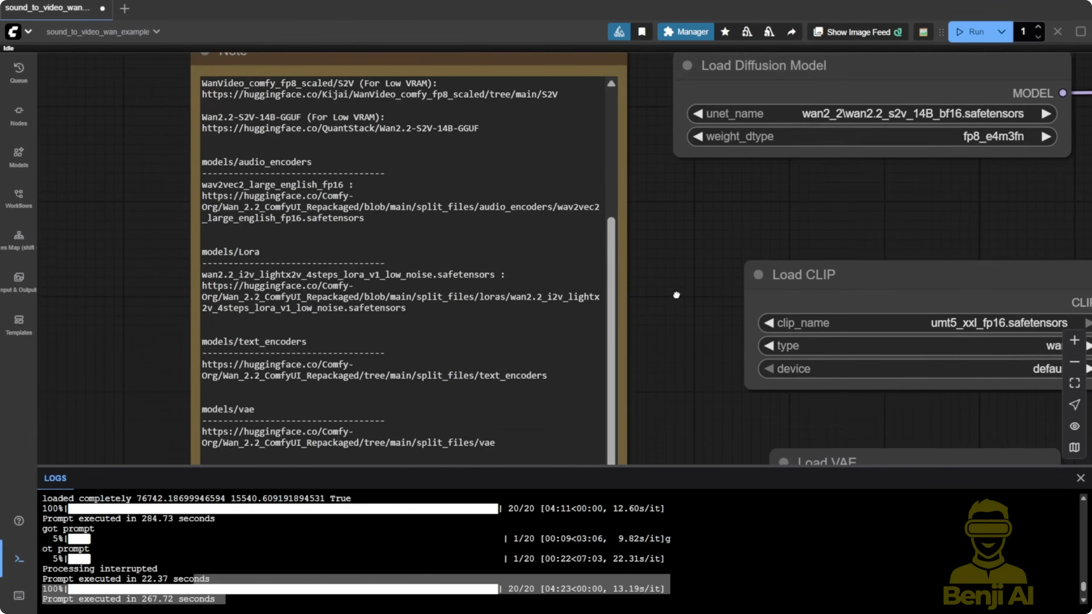 Screenshot from How to Use Wan 2.2 Sound to Video for Talking AI Characters? at 383s