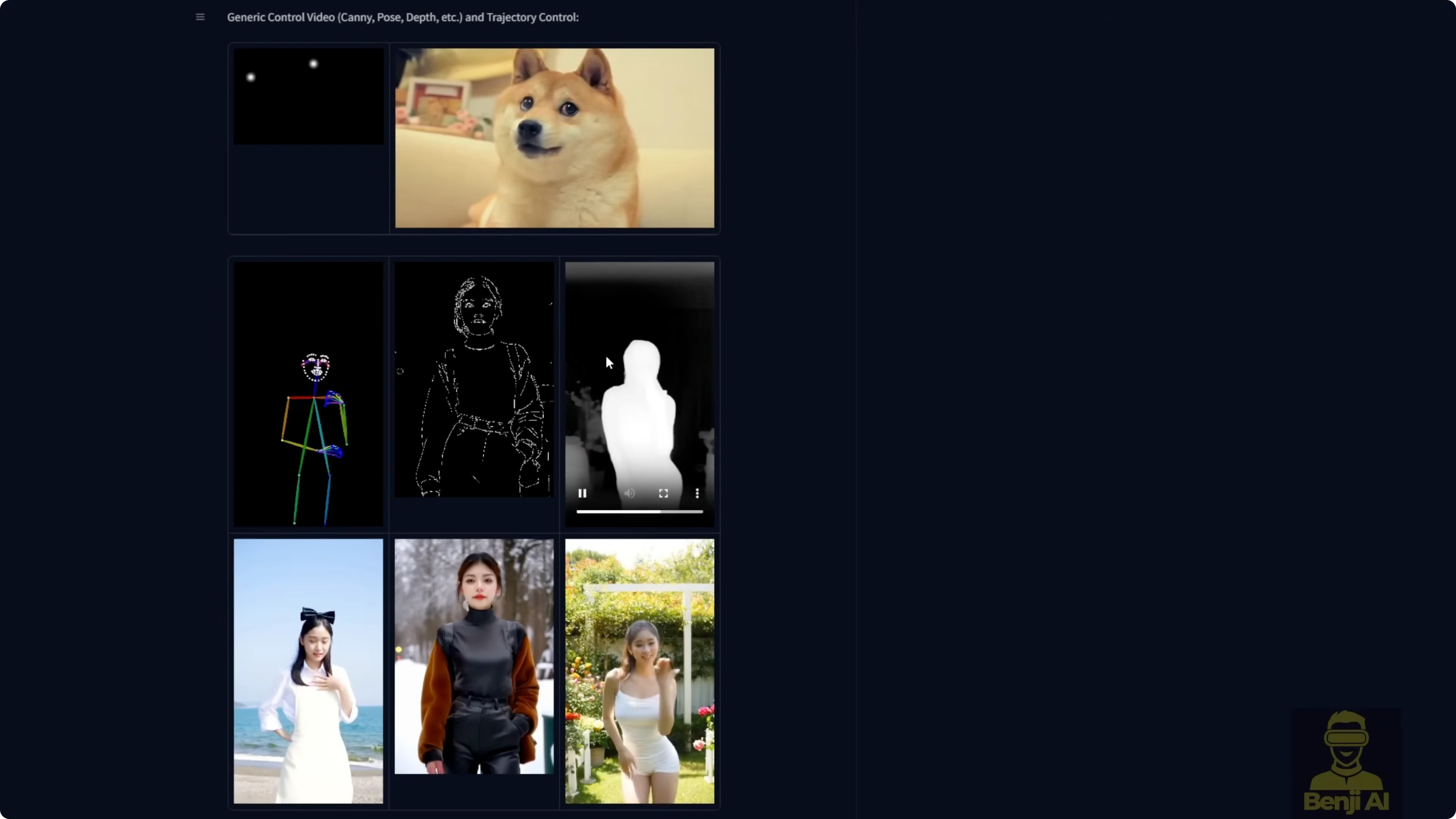 Screenshot from Wan 2.2 Fun Control vs Wan 2.1 VACE: Which Suits Video Creation? at 80s