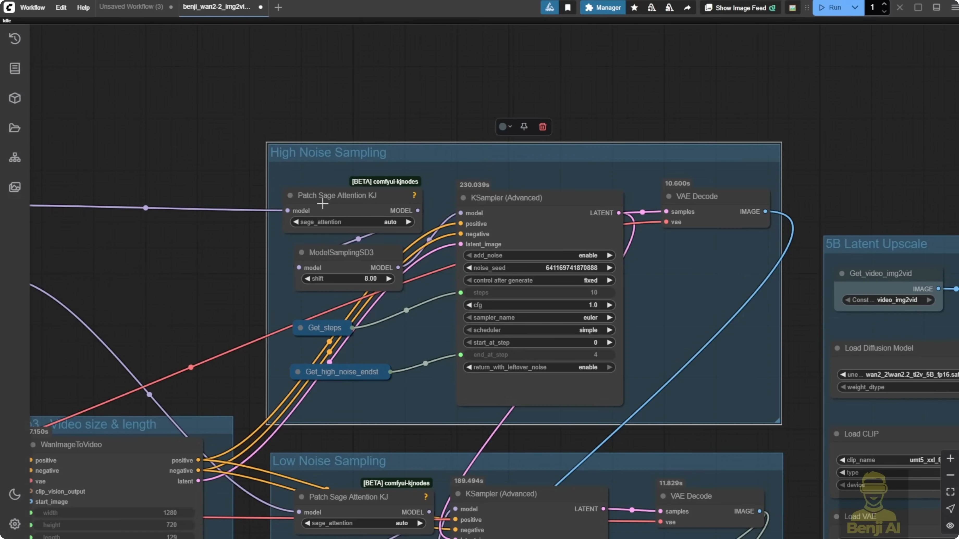 Screenshot from How Wan 2.2 AI Boosts Video with 14B Generation & 5B Upscaling? at 293s