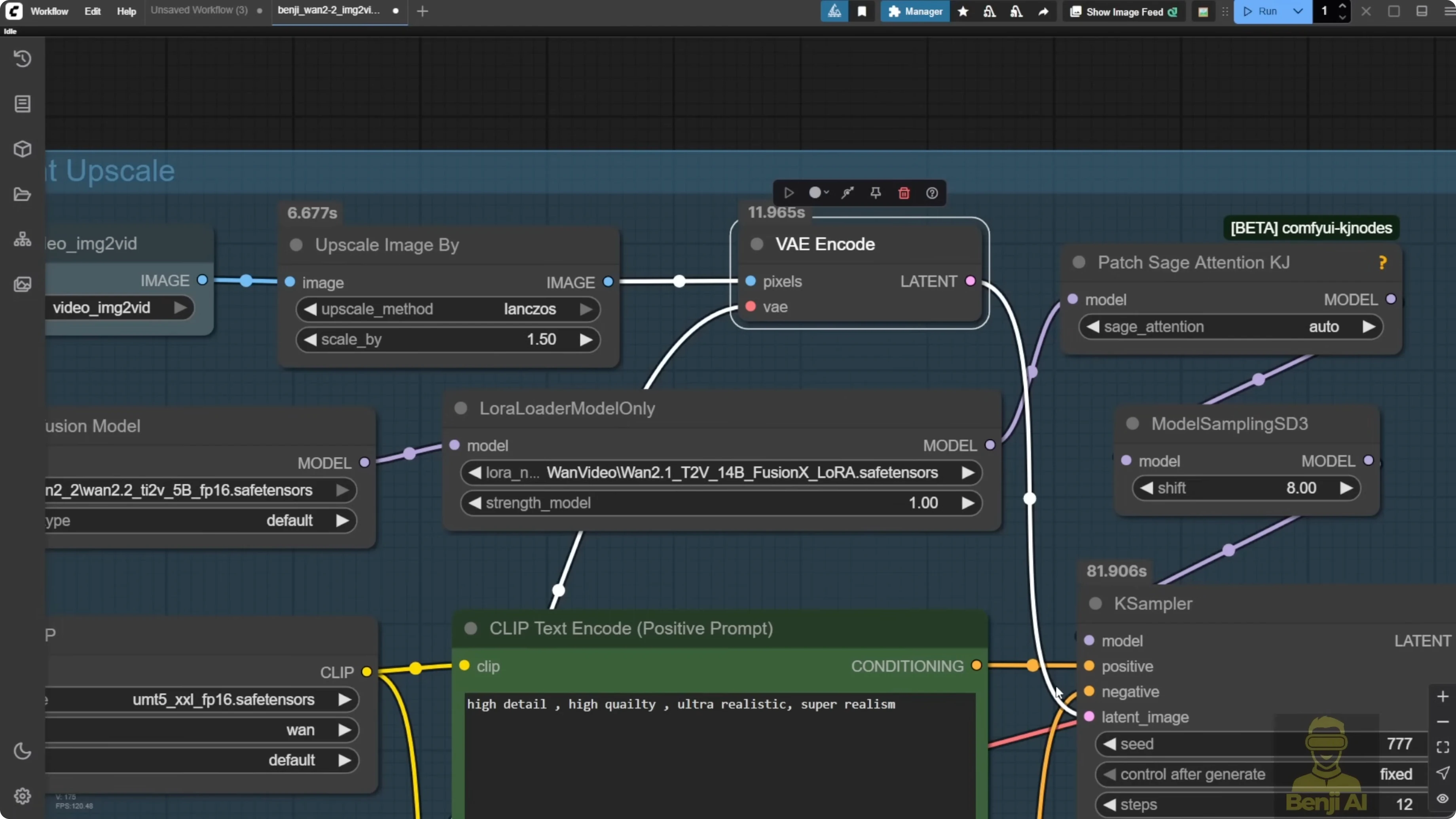 Screenshot from How Wan 2.2 AI Boosts Video with 14B Generation & 5B Upscaling? at 487s
