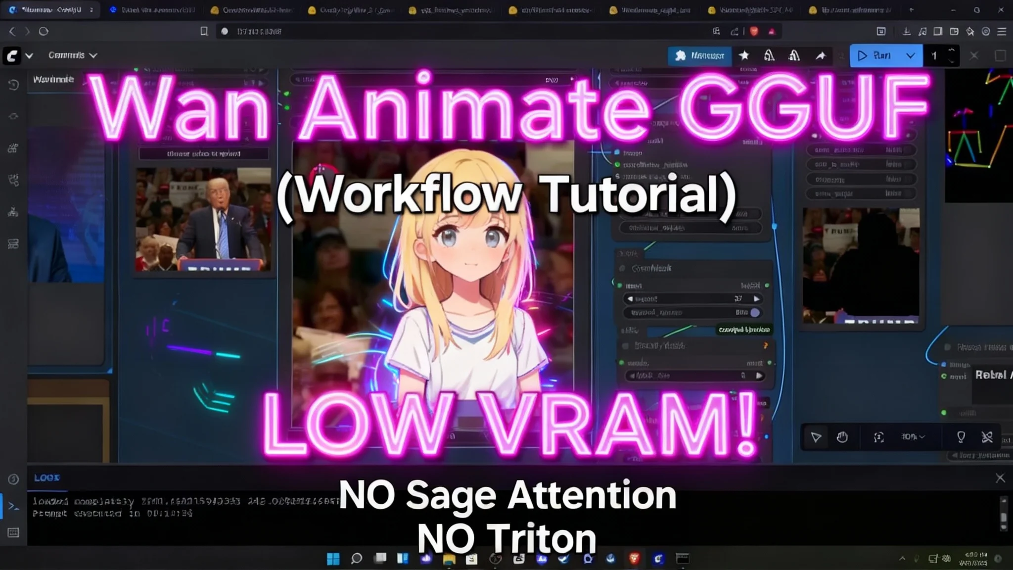 Wan Animate GGUF Low-VRAM ComfyUI Workflow